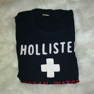 Guy's Hollister Embroidered  T-shirt